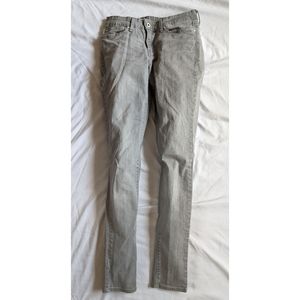 Rare Gray Levi's Denim Skinny Jeans